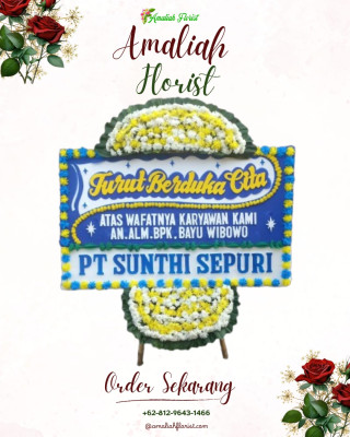 Papan Bunga Duka di Kopang Rembiga