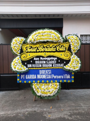 Papan Bunga Duka di Kopang Rembiga