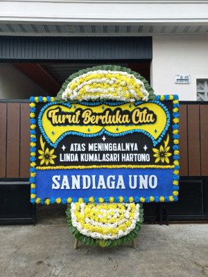 Papan Bunga Duka di Kopang Rembiga