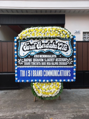 Papan Bunga Duka di Kopang Rembiga